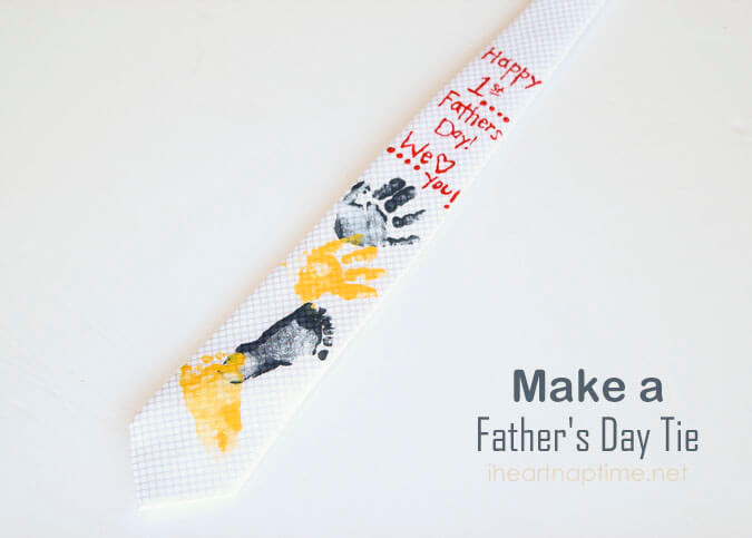 Great gift idea for Father's Day ... a handmade tie! 