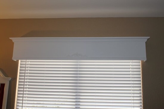 Tutorial: How to make a wood valance window treatment