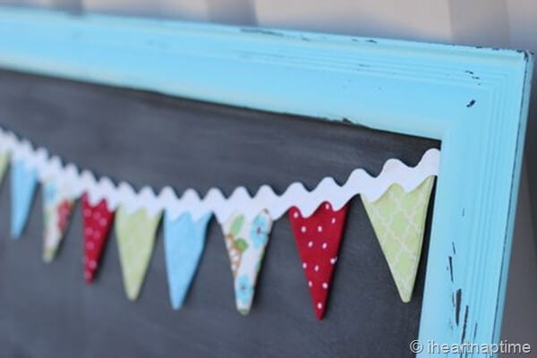  make this fun fabric banner