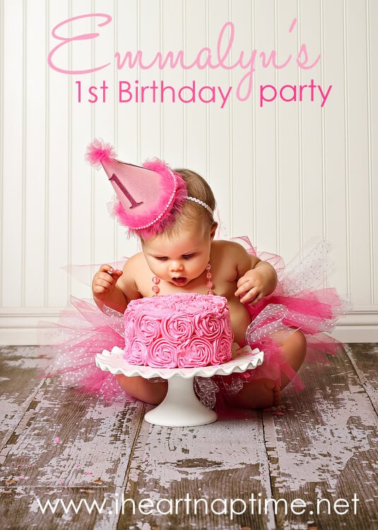 Pretty in Pink First Birthday Party