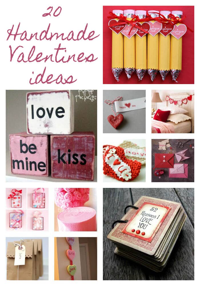 20 Handmade Valentines Day Ideas