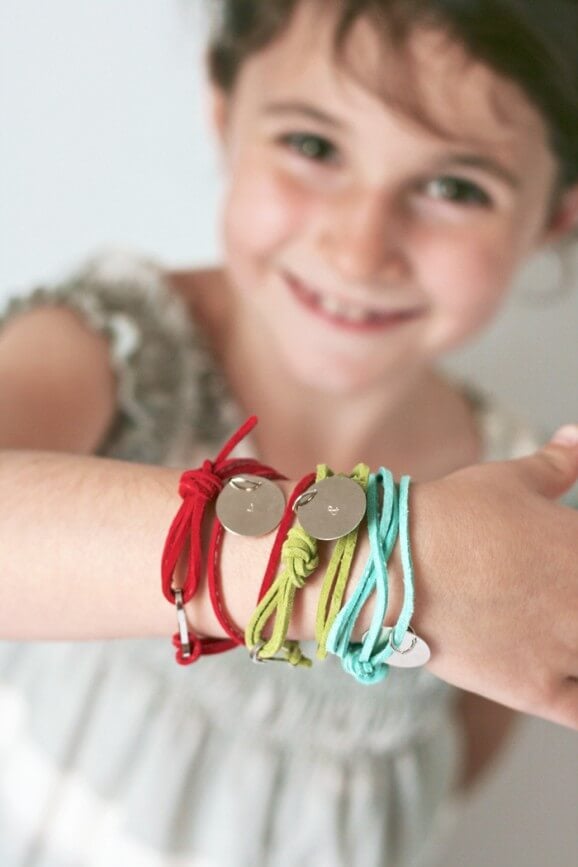 Stamped Friendship #Bracelets #tutorial