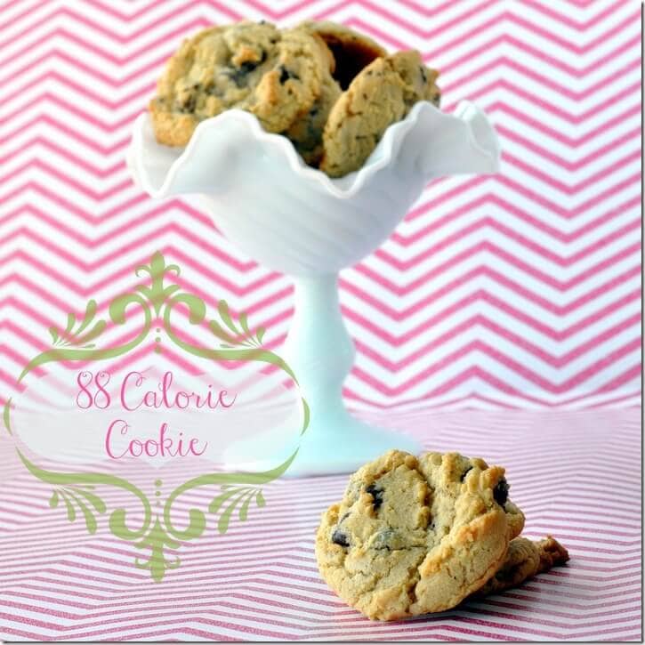 88 calorie chocolate chip cookie recipe @cleverlyinspired (4)cv