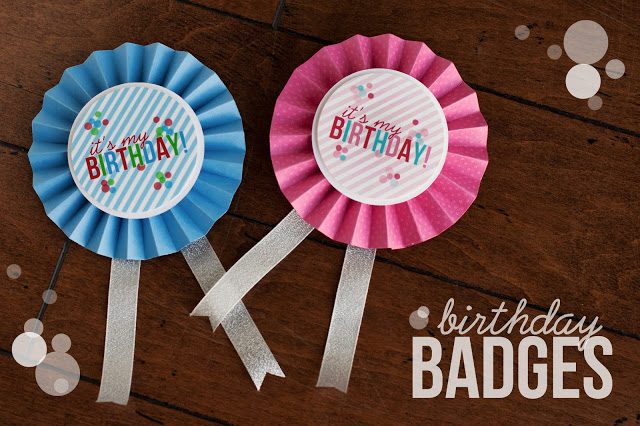 birthday badges