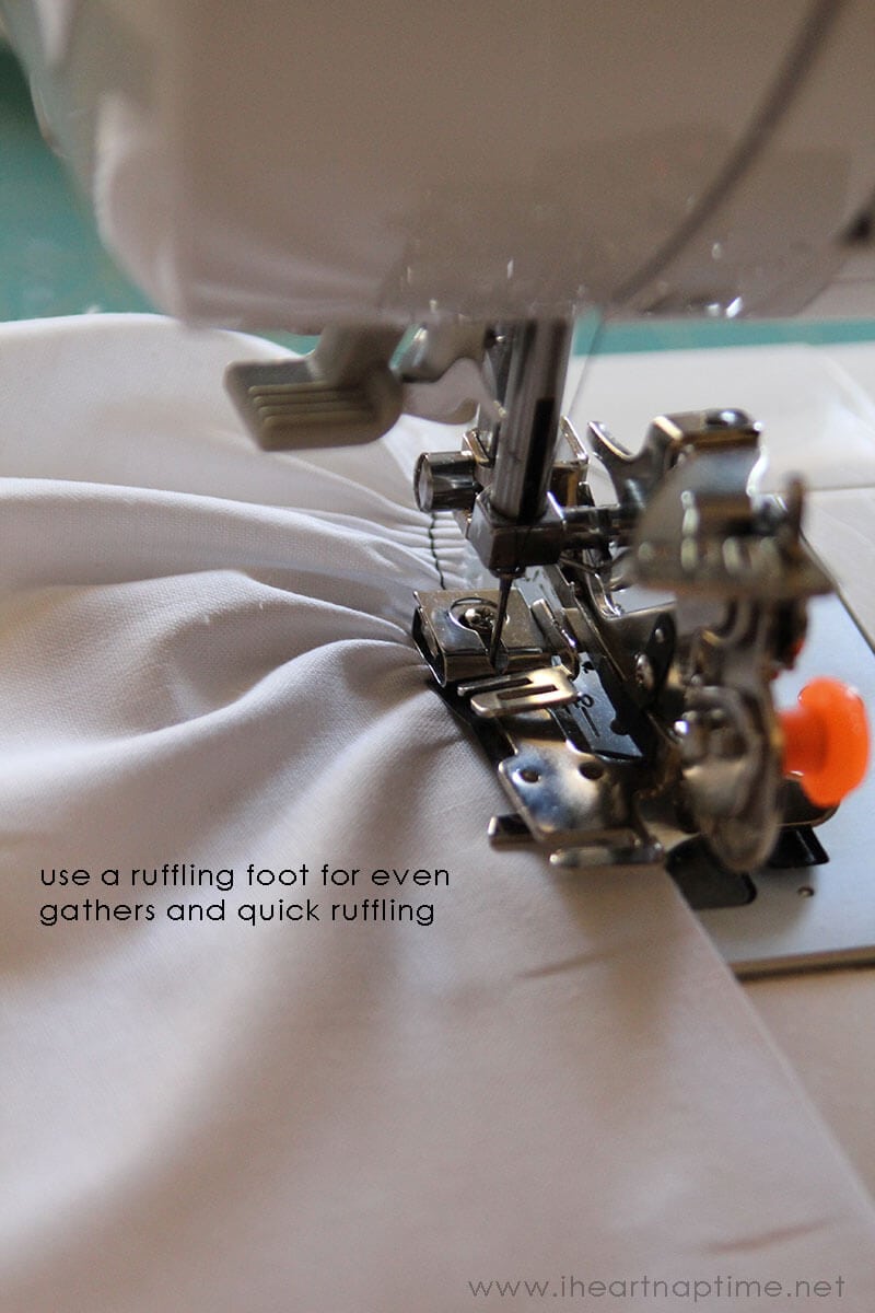 Four Methods to Sew a Ruffle