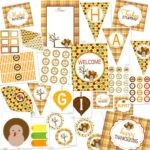 50 BEST Thanksgiving Printables! - The Inspiration Board