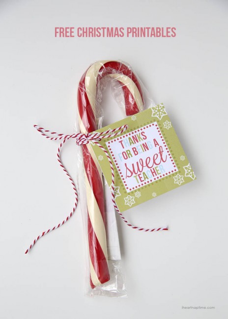 Free Christmas printable tags