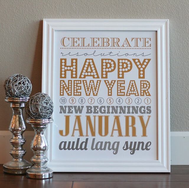 15 free New Years Eve printables on iheartnaptim.com ... so many fabulous ideas!