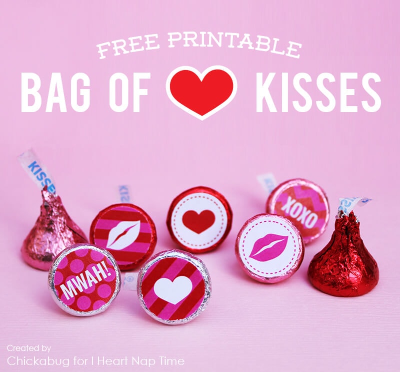 Bag of kisses Valentine