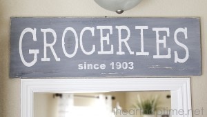 How to make a vintage sign
