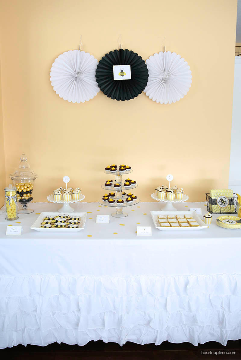 Bumble bee baby shower