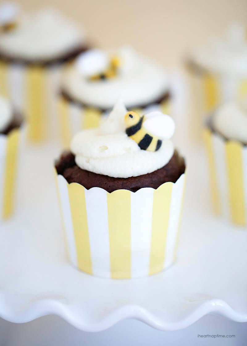 Bumblee bee cupcakes