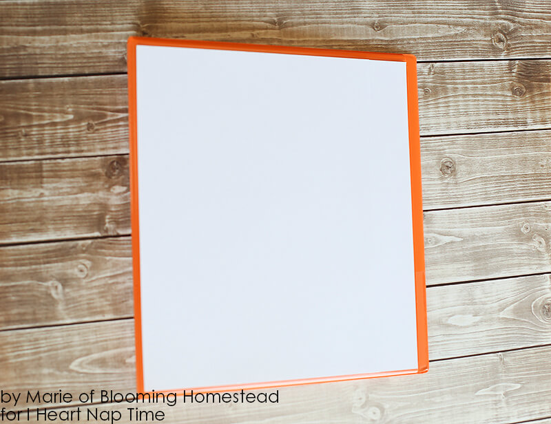 DIY Binder Covers by Blooming Homestead on iheartnaptime.com