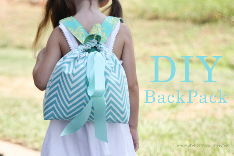 DIY-Backpack by Girl Inspired on iheartnaptime.com