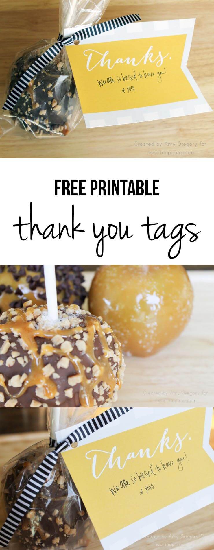 Free printable thank you tags