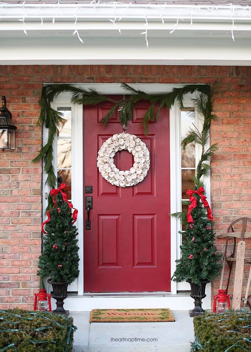 Christmas door