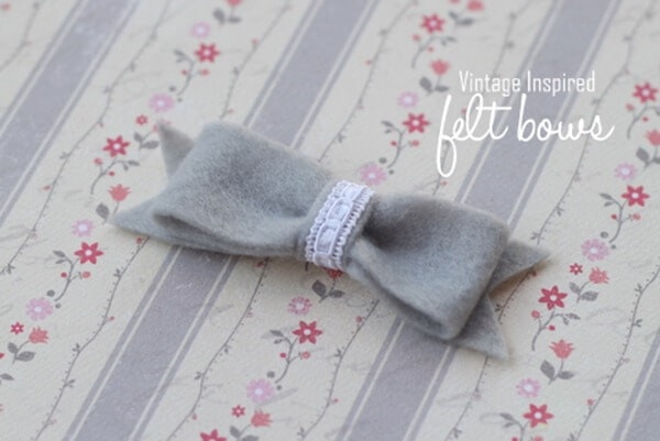 felt bow