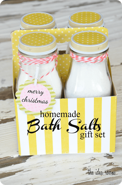 homemade bath salts