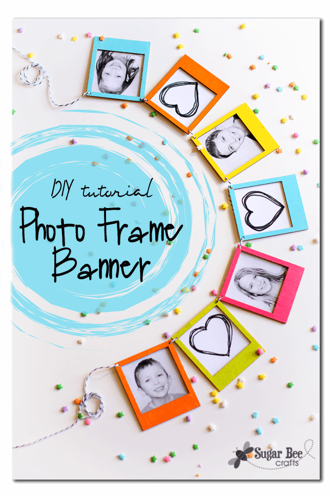 photo frame mini banner tutorial