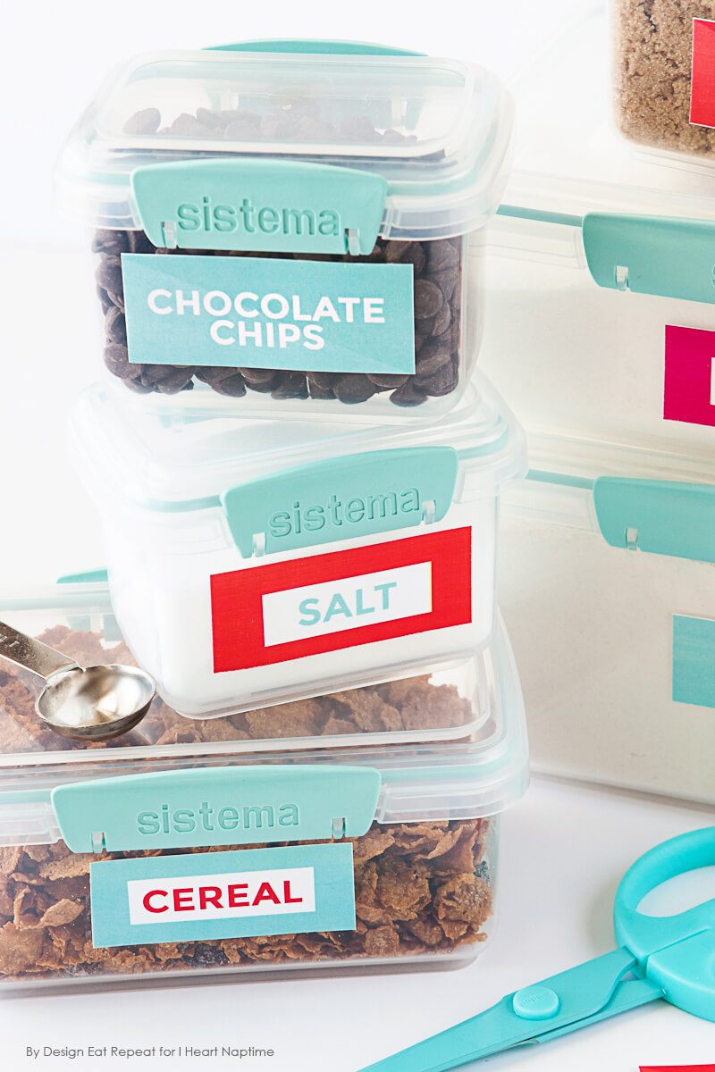 Pantry Organization Labels