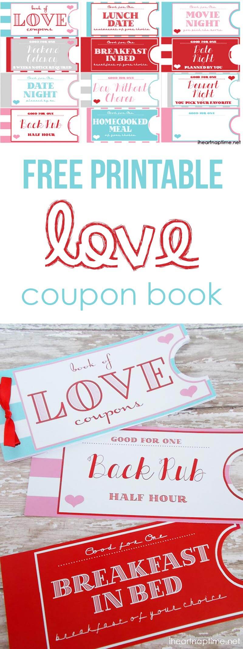 FREE Printable Valentine's Day Cards - I Heart Naptime