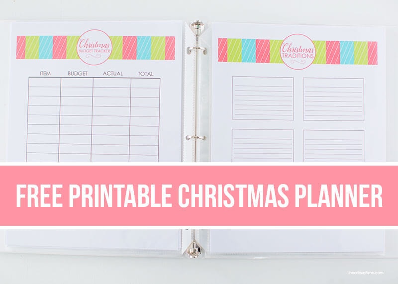 Free Printable Christmas Planner