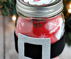 Santa Jar Gift Idea