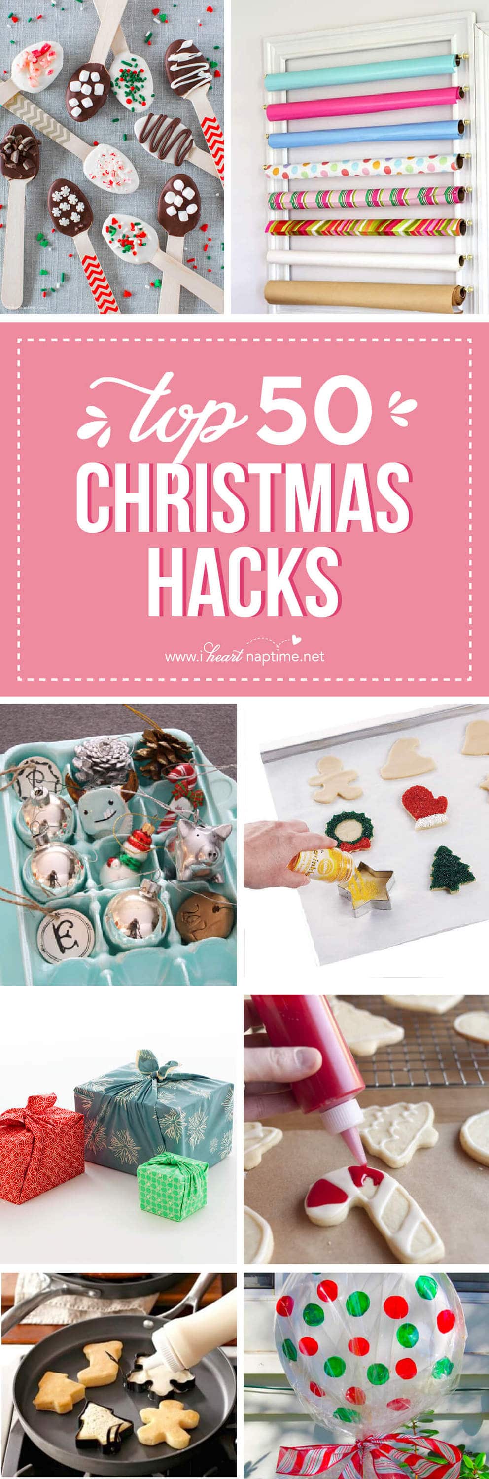 27 Christmas Hacks - tips and tricks that will make your life easier during the holidays!