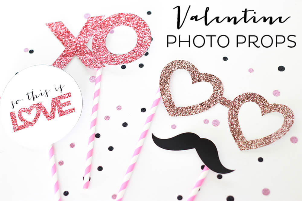 Valentine Photo Props