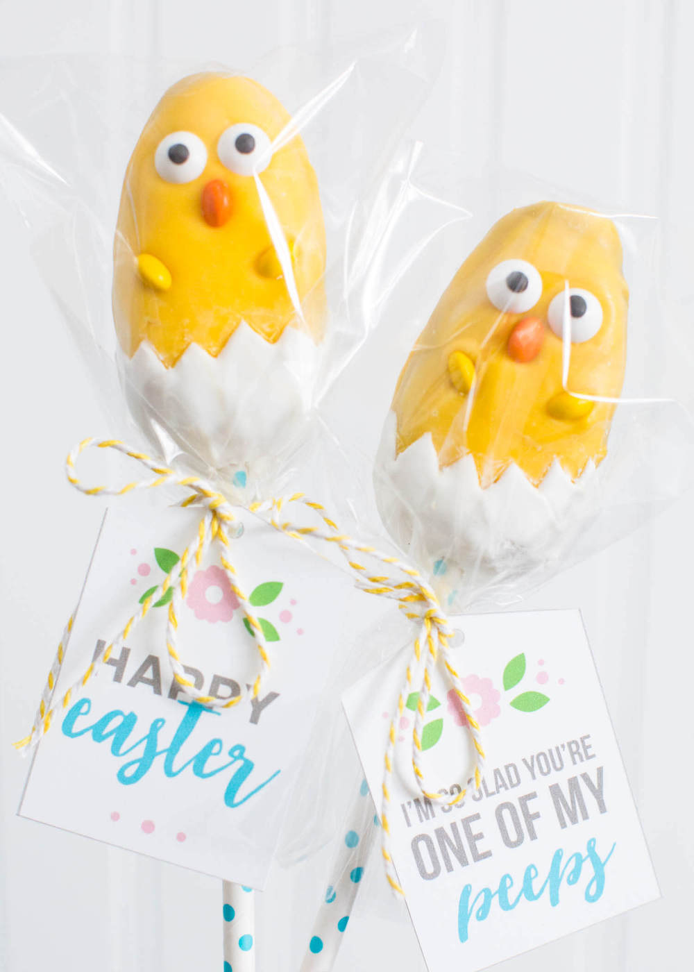 Easter Chick Treats - the most adorable candy chicks made from a Reese's egg! These are so easy to make and the kids will love helping make these cuties.