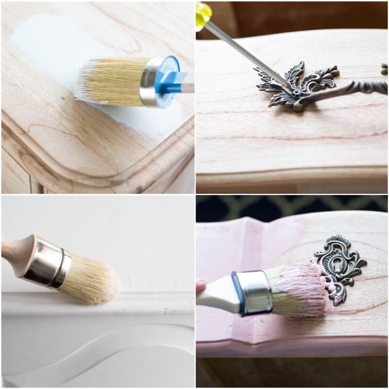 The easiest tutorial on how to paint furniture ...creating a DIY ombre dresser. Just 4 easy steps to creating this look. 