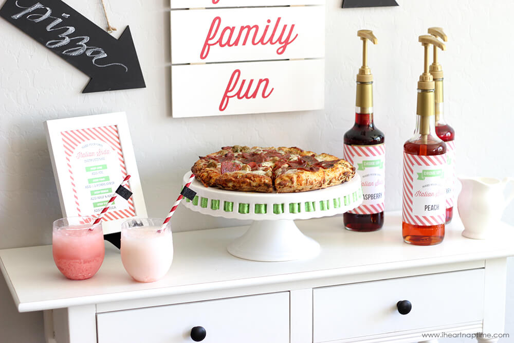 Hosting a fun family night doesn't have to be hard. Recreate this Easy Family Pizza Night pizza that your family (and friends!) will love!