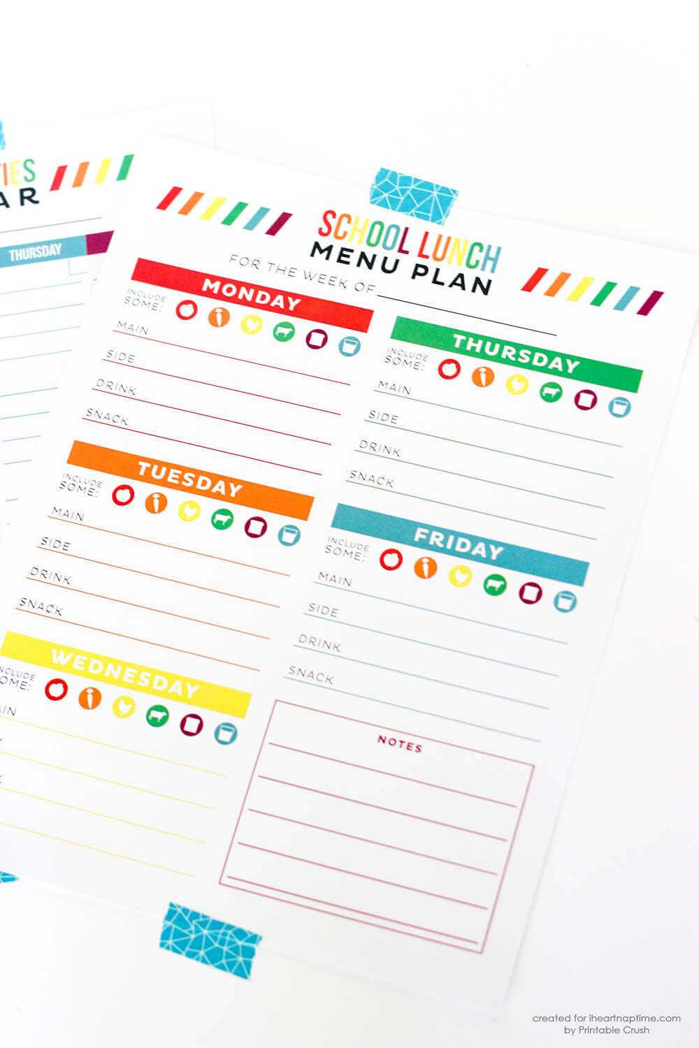 FREE School Organization Printables