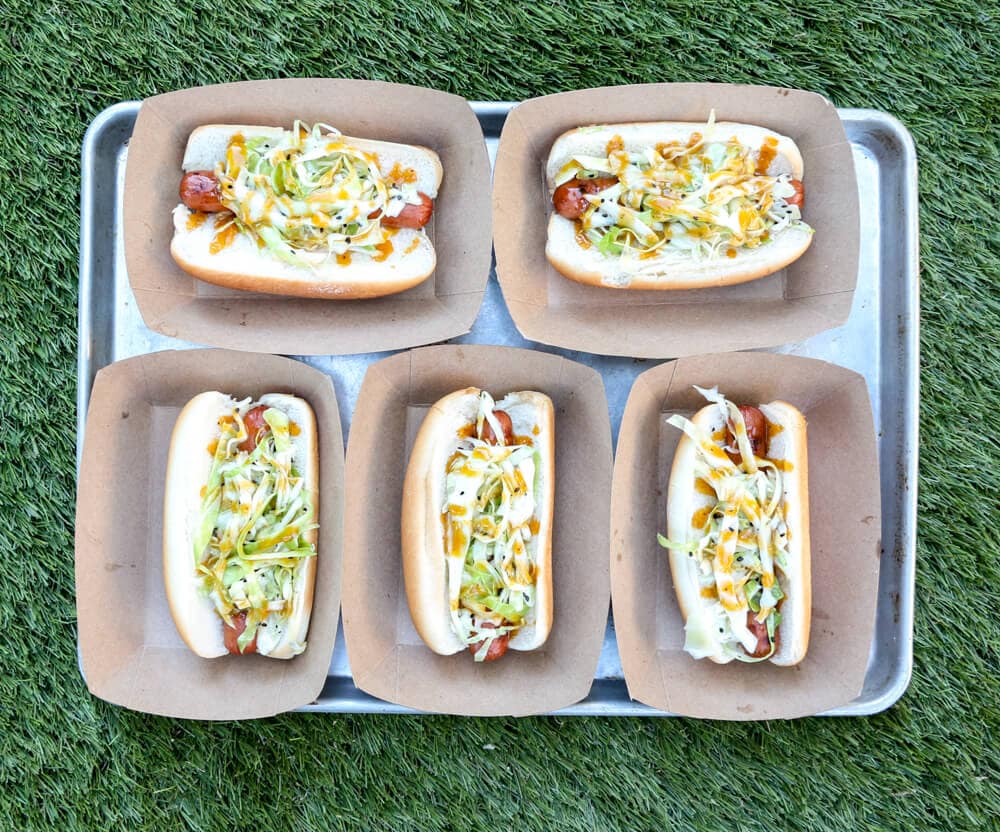 Football Tailgating Party ...Cheer on your favorite football team with friends, food, and this recipe for a BBQ hot dog.