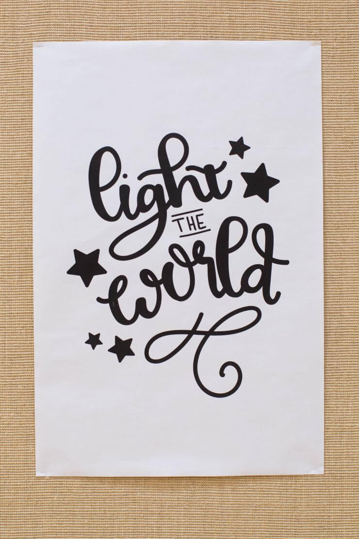 Light the World Designs... during this Christmas season, we participated in this wonderful initiative and it has been so valuable to focus on the true meaning of Christmas. Free printables for you to use, too! Light the World free printable design.