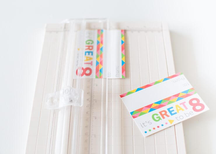 Great to be 8 free printables -cupcake toppers, treat bags, invitations and a banner!