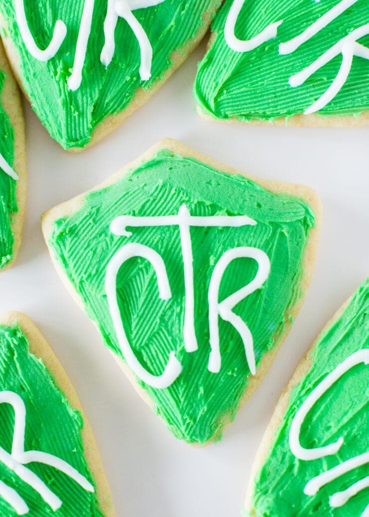 CTR cookies and great to be 8 free printables -cupcake toppers, treat bags, invitations and a banner!