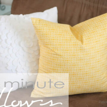 how to sew a pillowcase