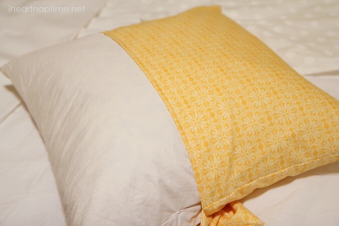 make a cute pillowcase