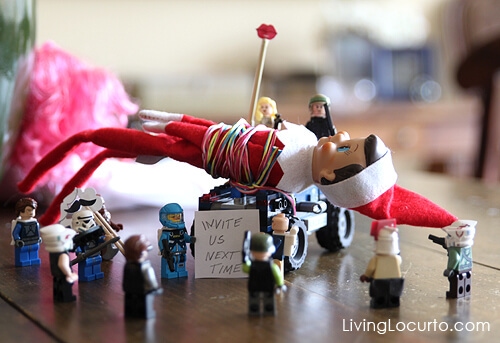 25 Funny Elf on the Shelf Ideas - These clever and original ideas are sure to make the Christmas season a blast in your home!