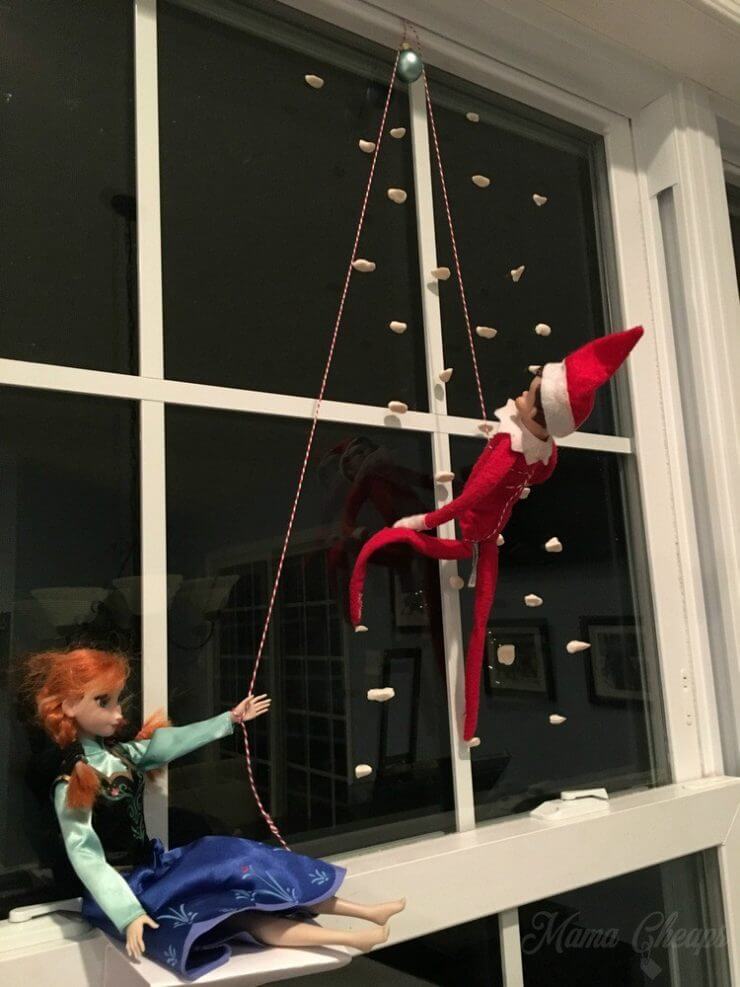 25 Funny Elf on the Shelf Ideas - These clever and original ideas are sure to make the Christmas season a blast in your home!