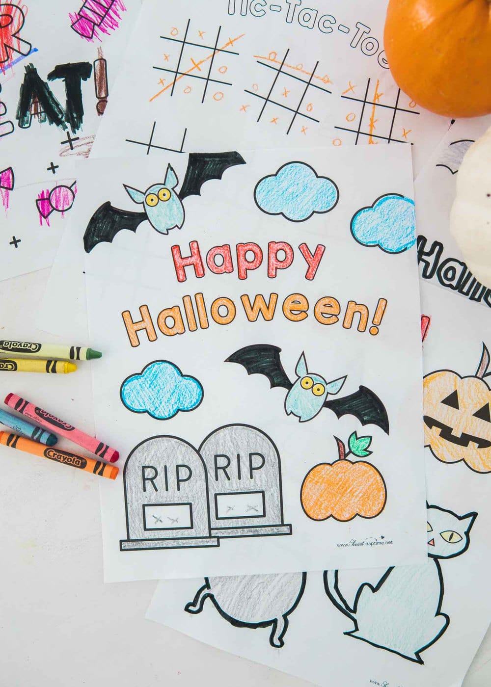 Free Halloween Coloring Pages Printable 5 Designs I Heart Naptime