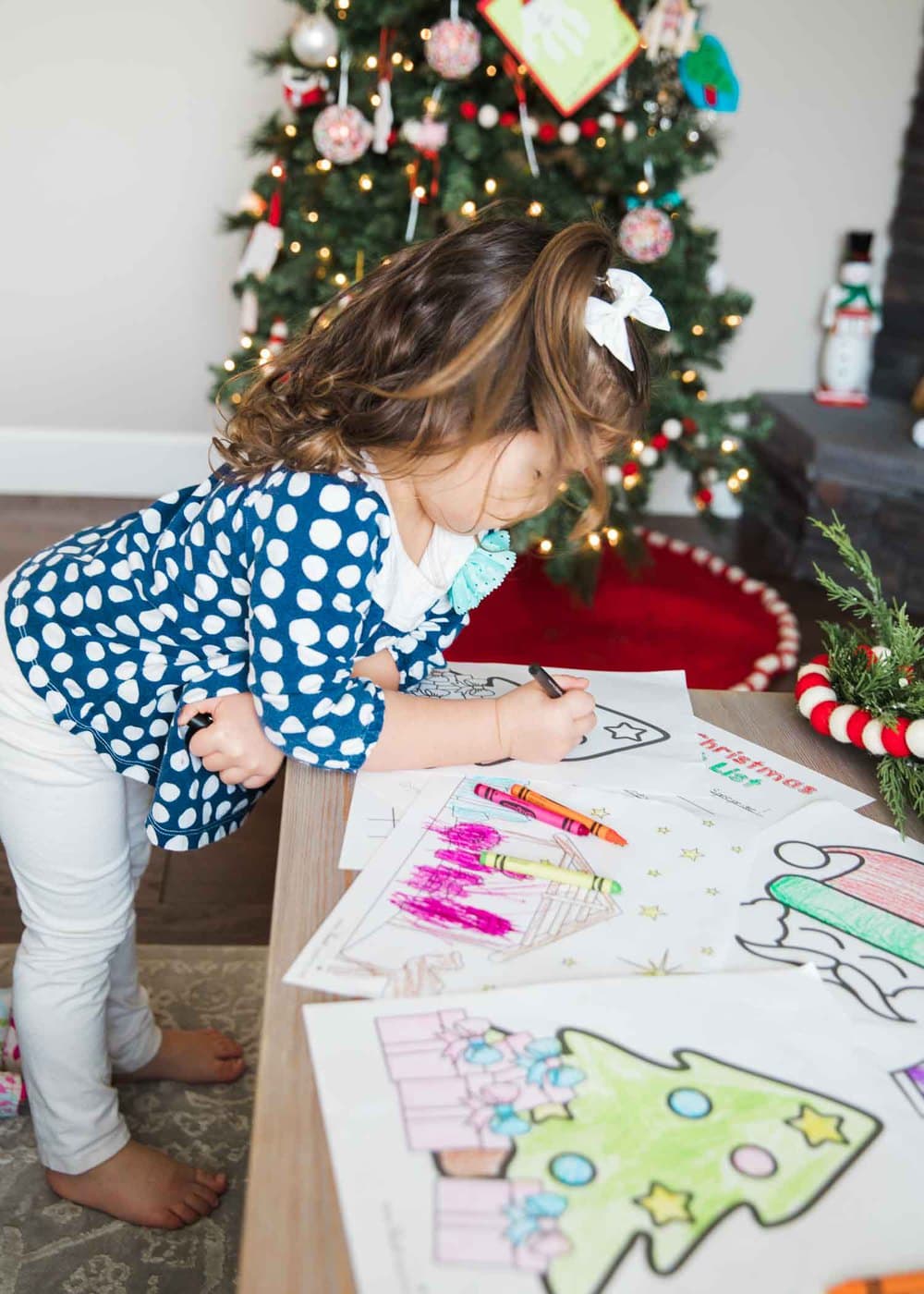 christmas coloring pages for kids 