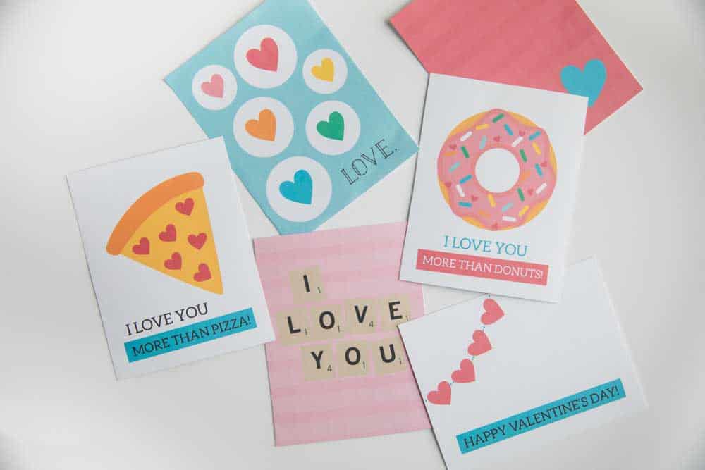 Free Printable Valentine's Day Cards for Teachers