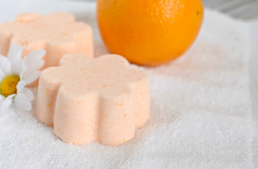 Sweet DIY Orange Bath Bombs - Citric Acid Free Bath Bomb Recipe