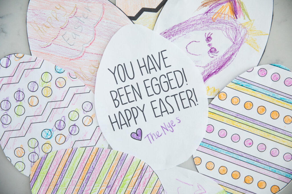 Download Easter Egg Coloring Page The Inspiration Board