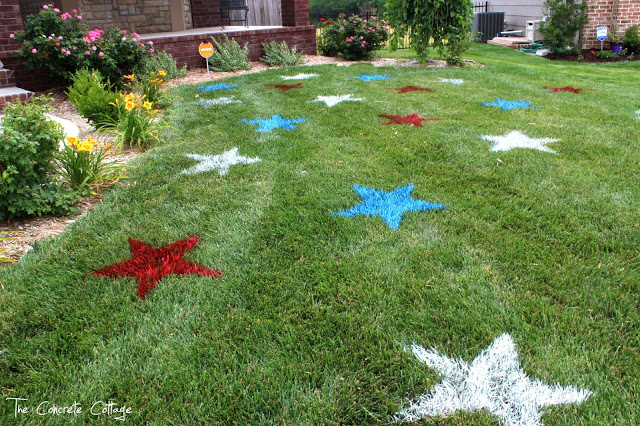 Painted Lawn Stars