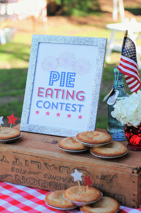 Pie eating contest