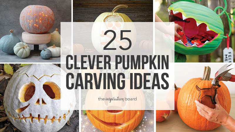 25 Clever Pumpkin Carving Ideas - The Inspiration Board