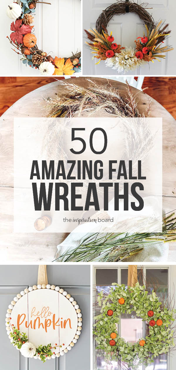 50 Amazing Fall Wreaths!